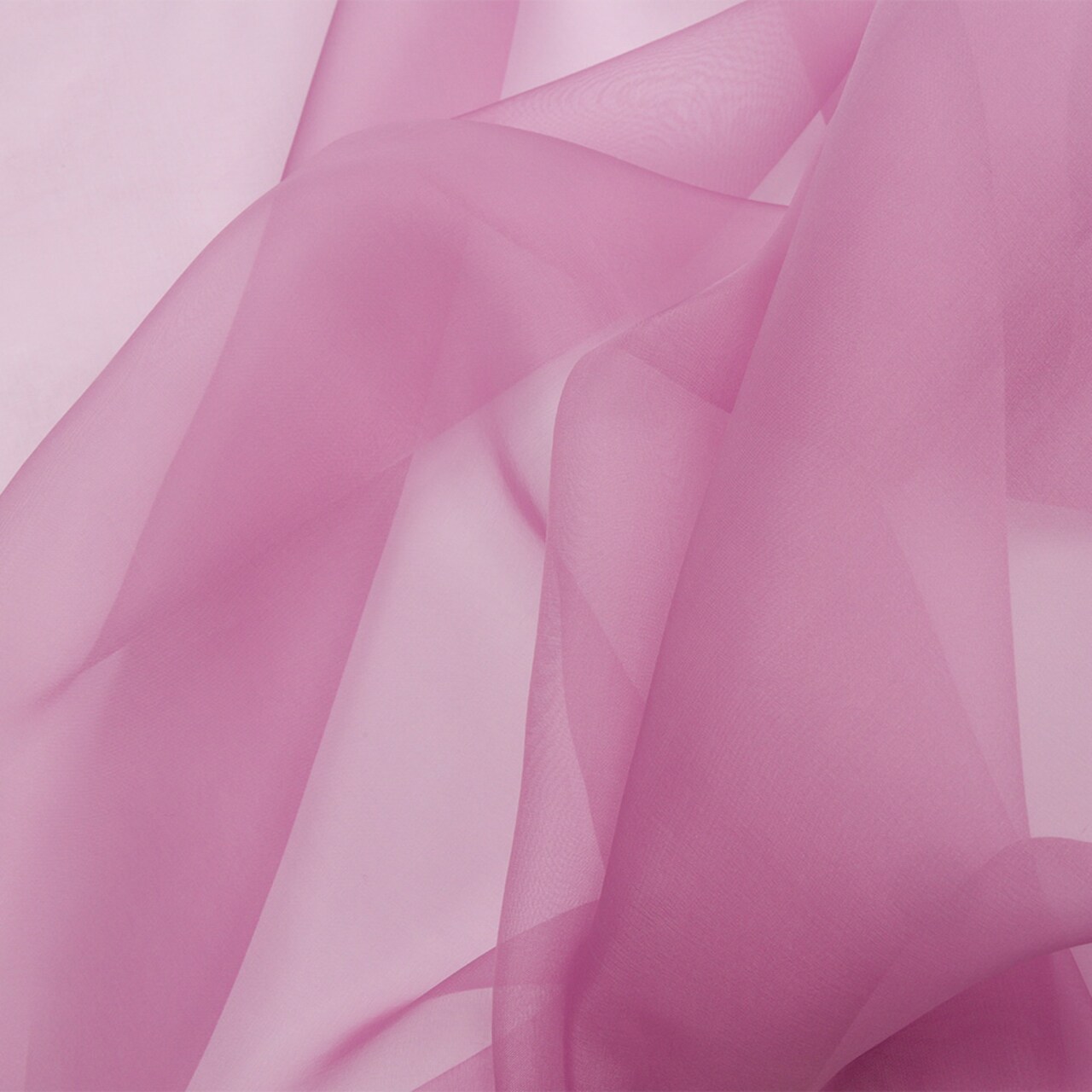 1 Yard Regal Orchid Purple Silk Organza for Designer Dress Special Occasion Outfit 44 Inch Width